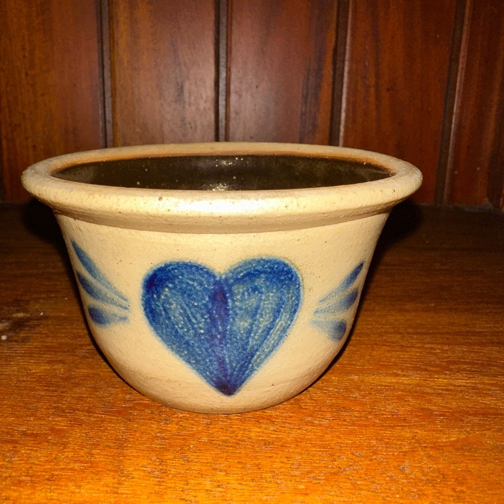 Conner Prairie Small Salt Glaze Bowl. 4”